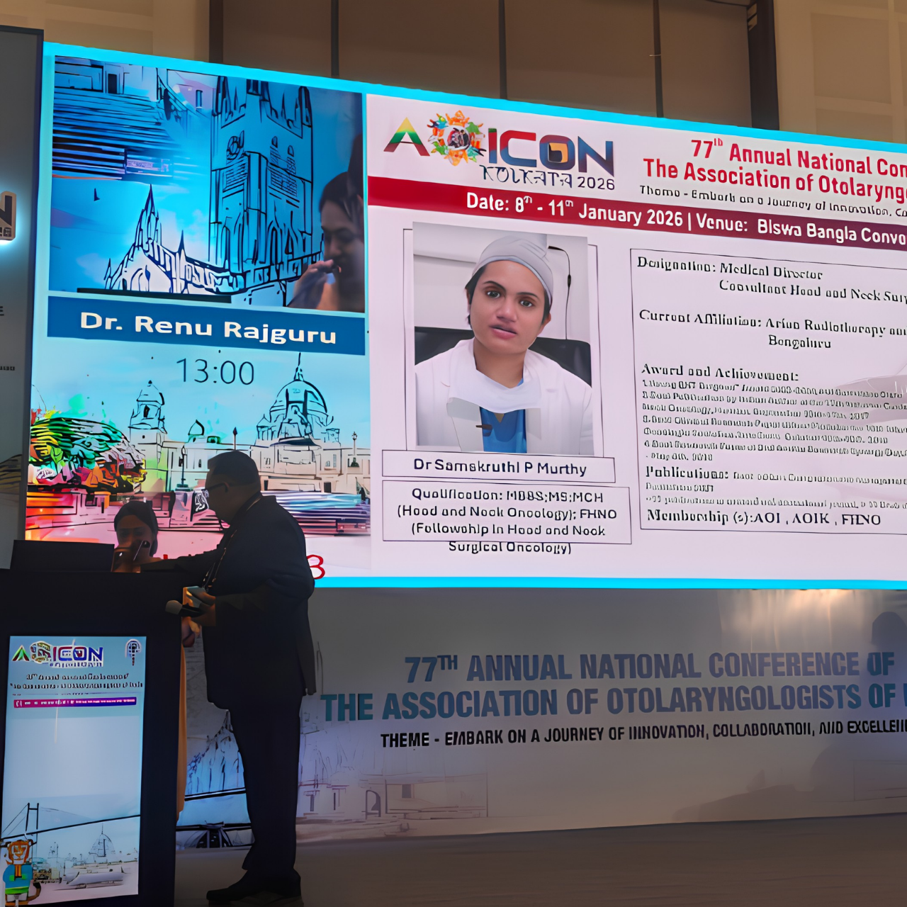 Dr. Samskruthi P. Murthy, Head and Neck Surgical Oncologist